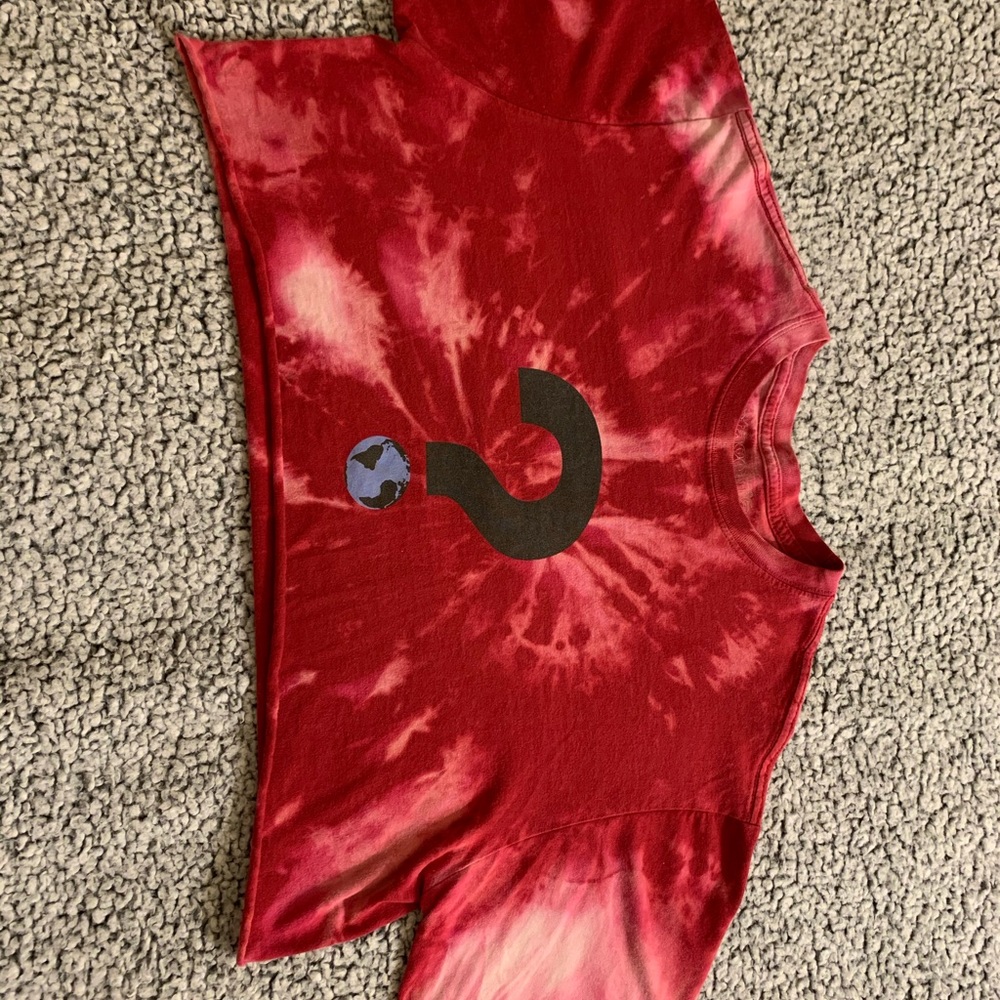 DIY tie-dye Patagonia crop top